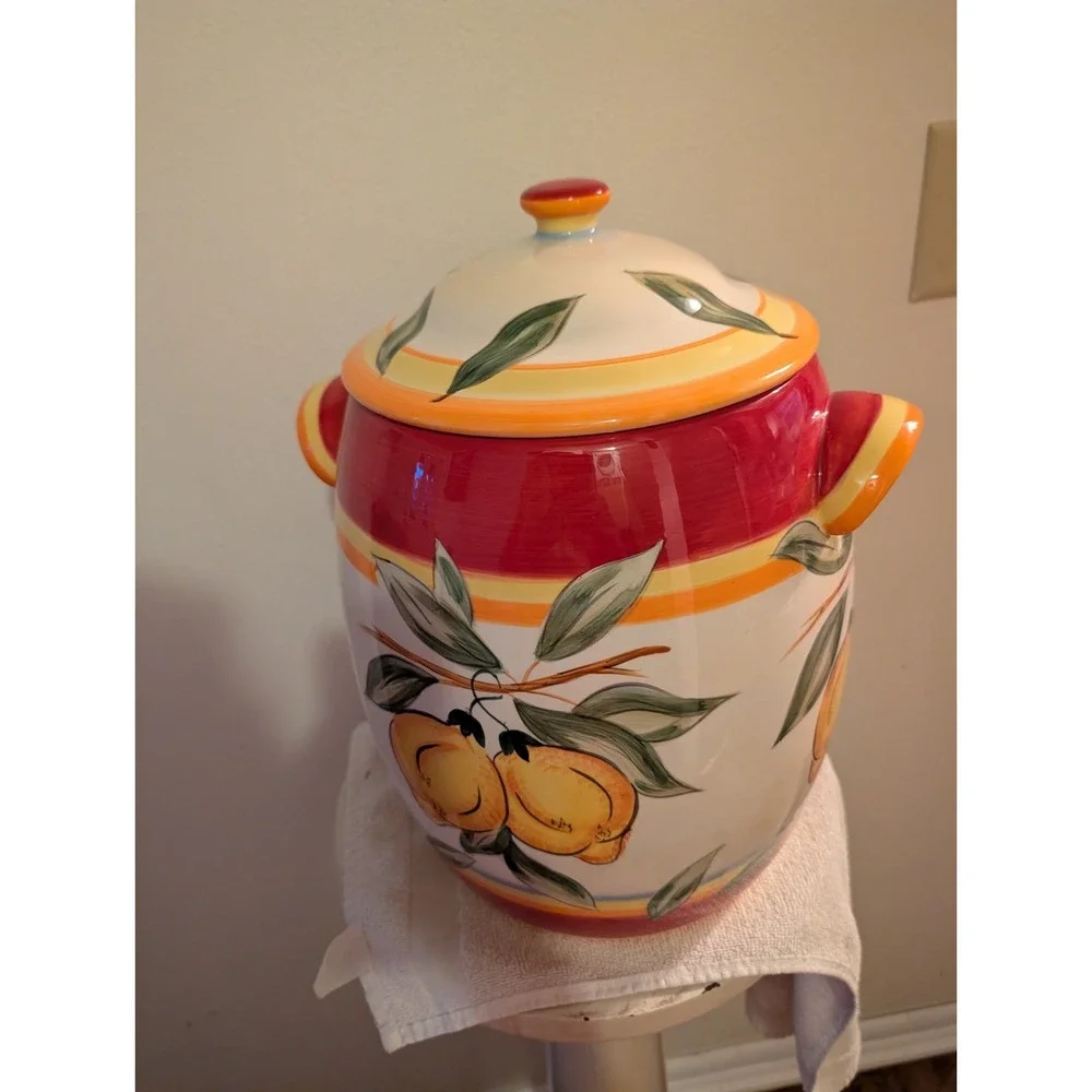 Citrus Breeze TableTops Lifestyle 2.3 Gallon Beverage Dispenser .Italy.Unused